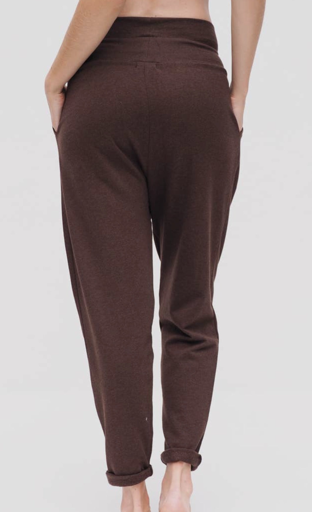 Pantaloni YOGA cotone biologico.