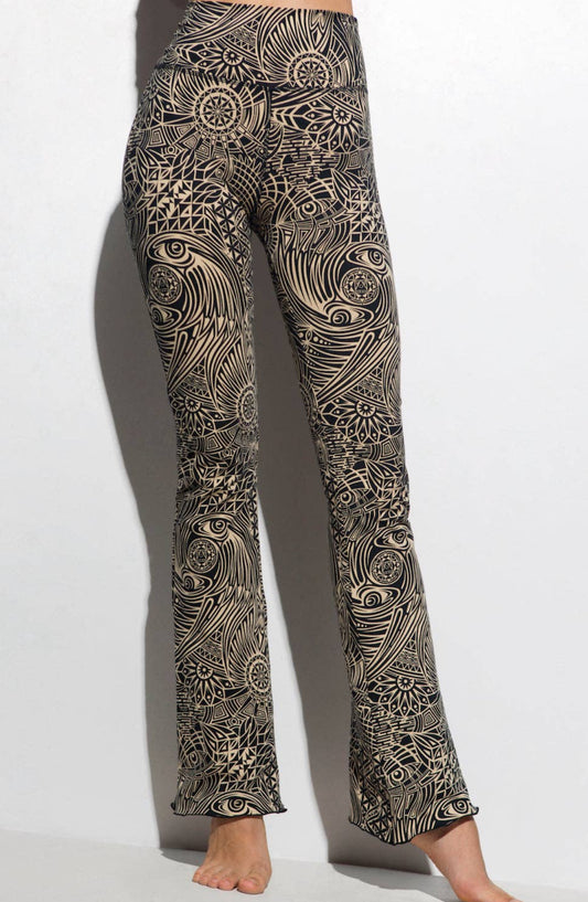 Pantalone TRIBAL a zampa