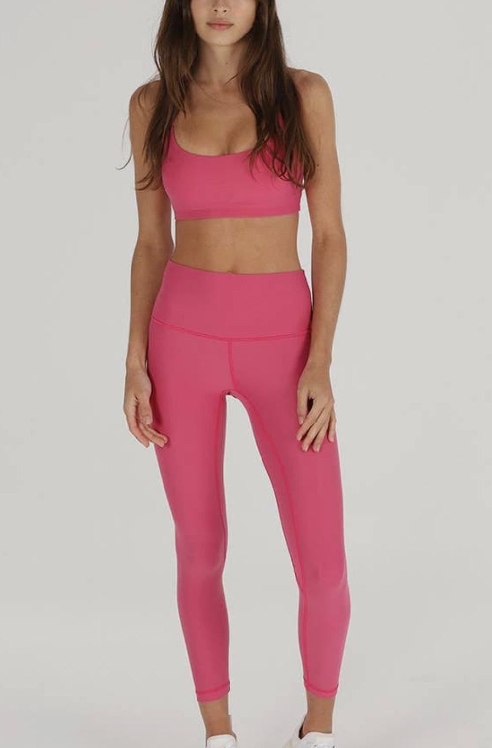 Completo fucsia KOA YOGA in econyl
