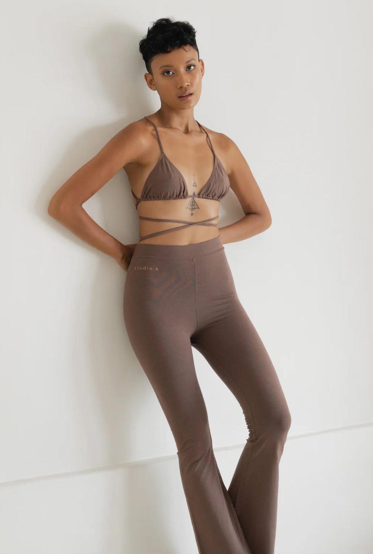 Pantalone svasato bambù STUDIO K ( + colori)