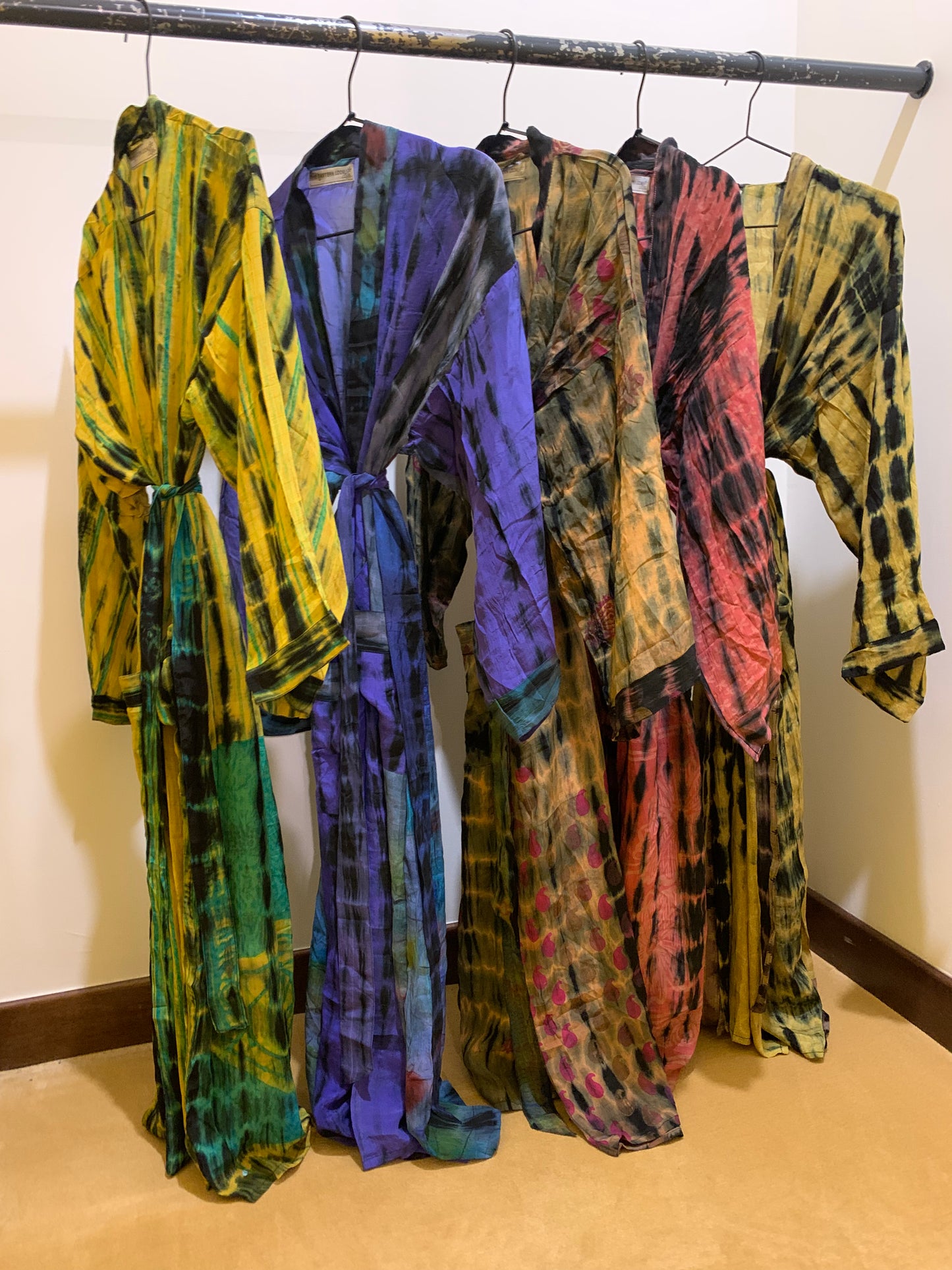 KIMONI in seta Tie-dye