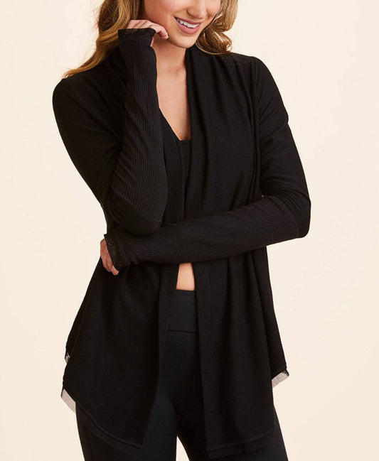 Cardigan nero ALALA