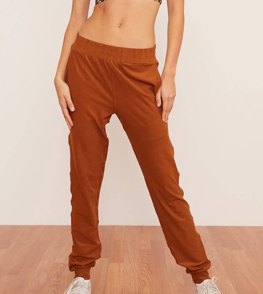 Jogger WOLVEN Curcuma, marrone,nero, verde