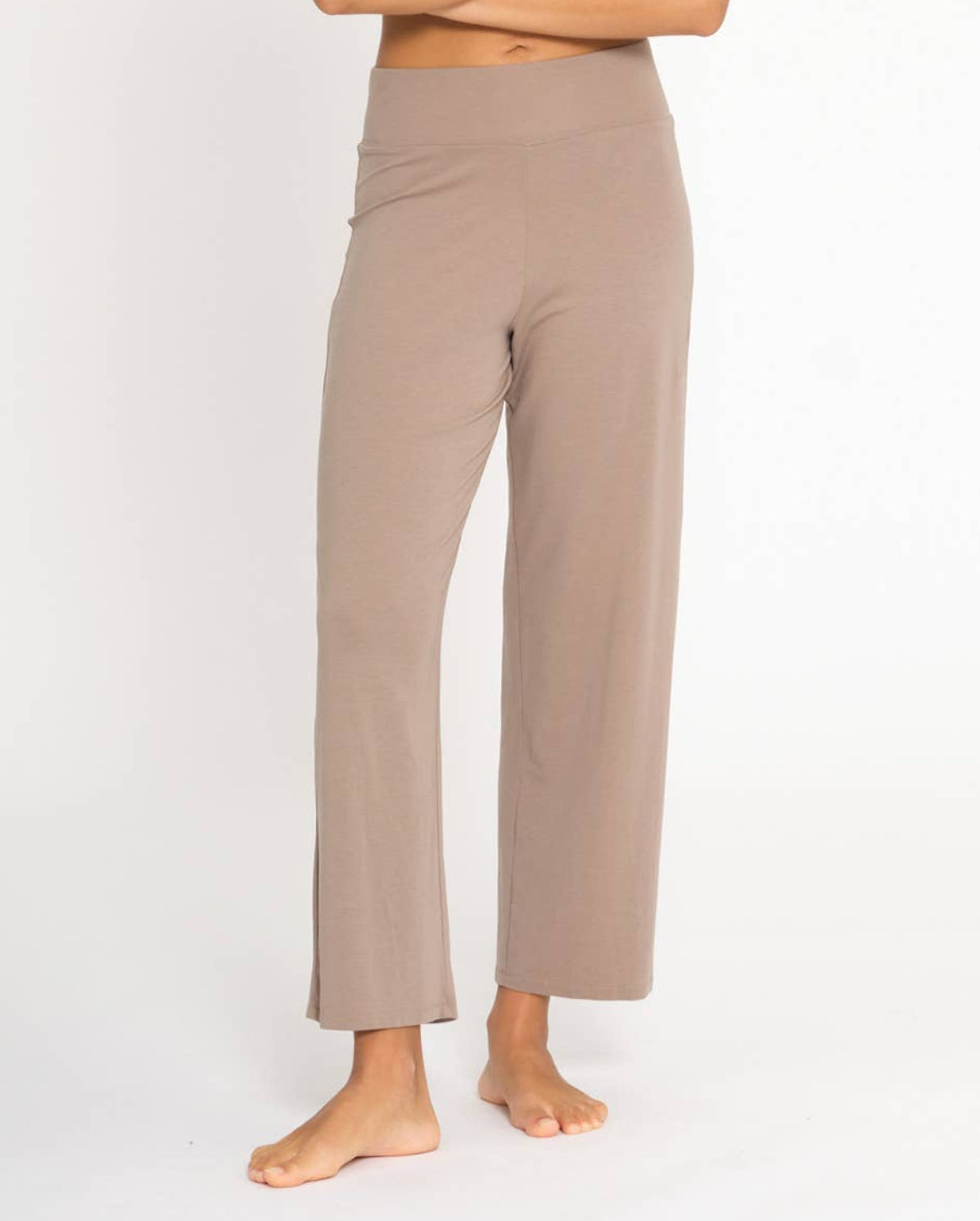 Pantalone da yoga in Lyocell e cotone
