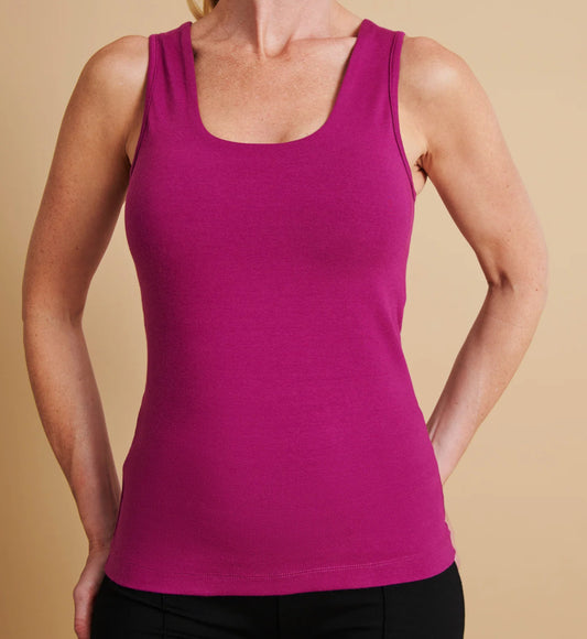 Canotta in bamboo con reggiseno integrato ASQUITH