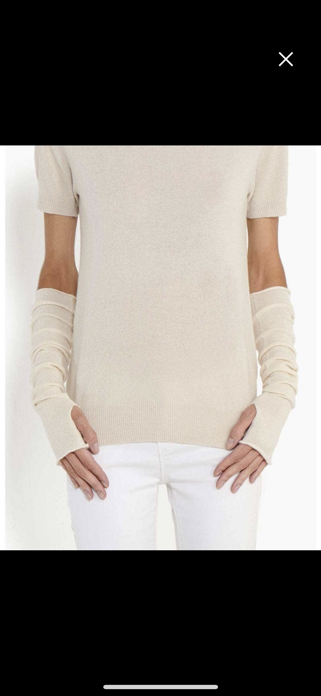 Manicotti in cashmere