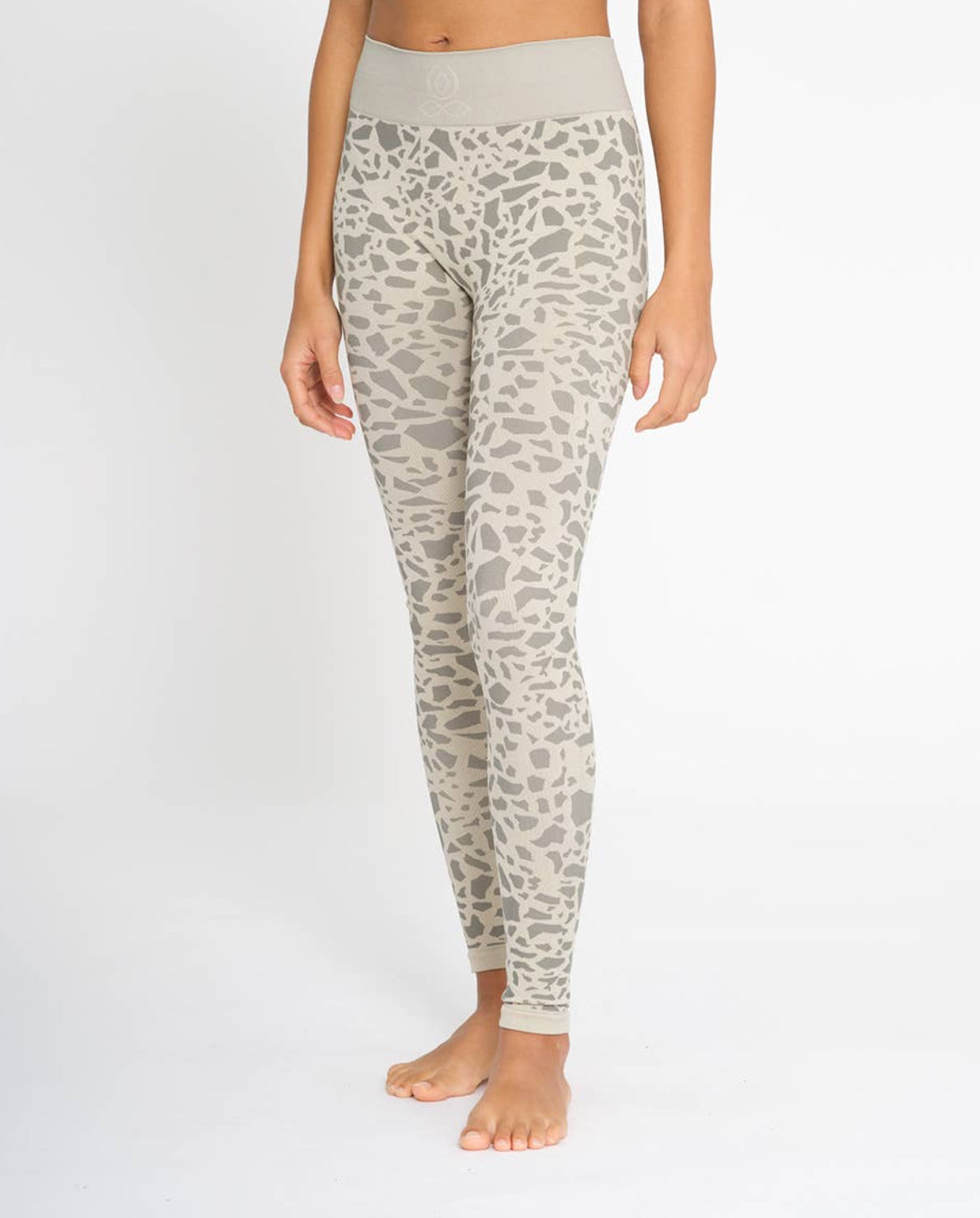 Leggings stampato YOGA SEARCHER