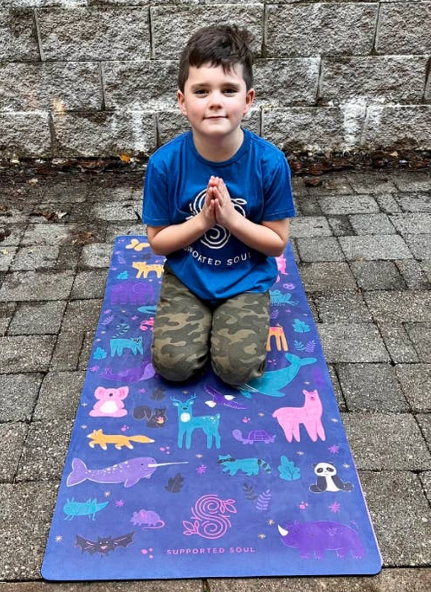 ALL IN ONE yoga mat for kids
