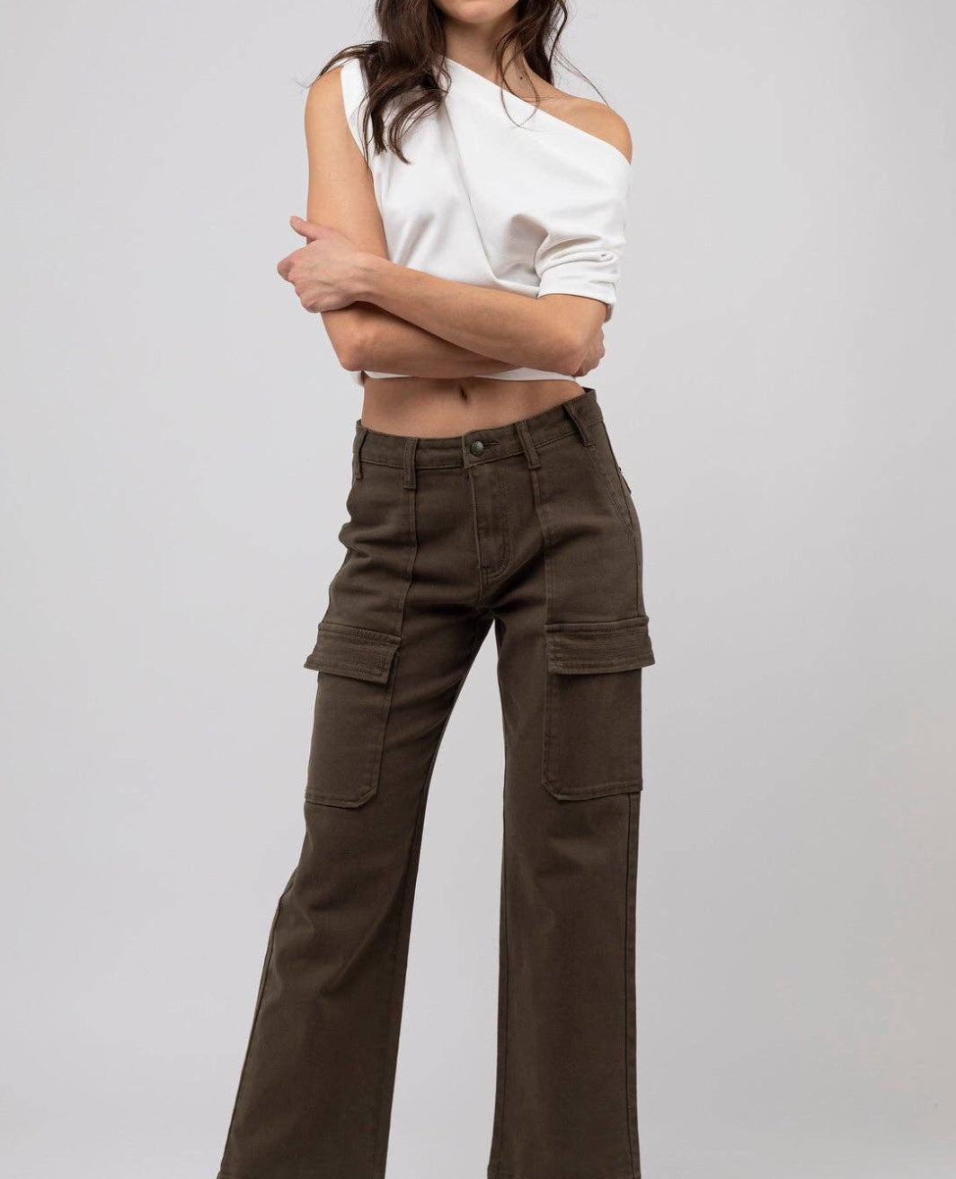 Pantaloni Cargo cotone 4 colori