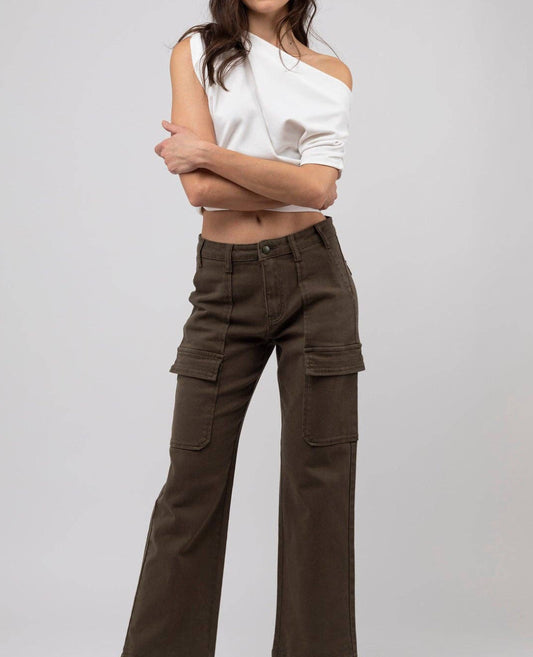 Pantaloni Cargo cotone 4 colori