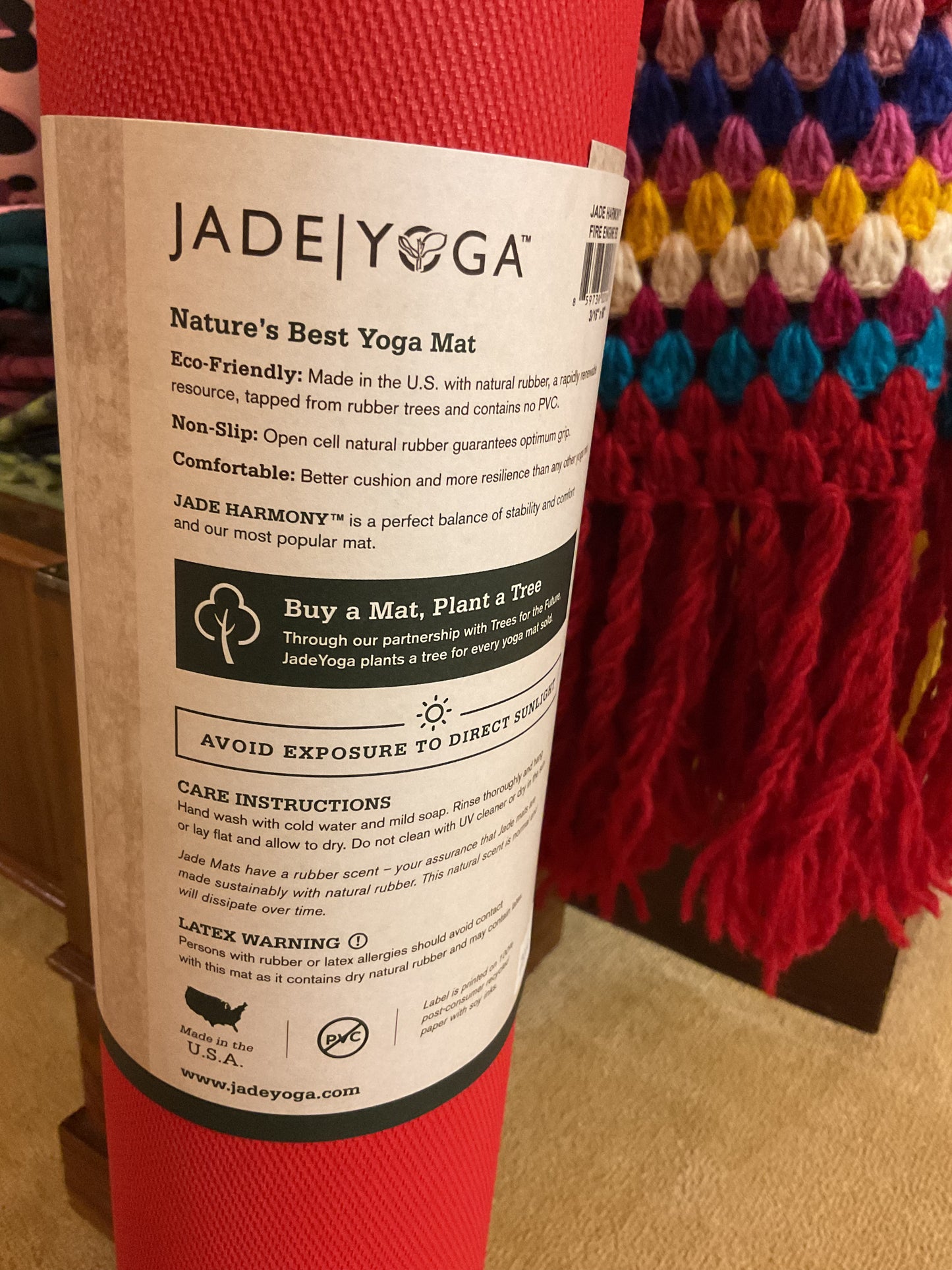 Tappetino JadeYoga Harmony