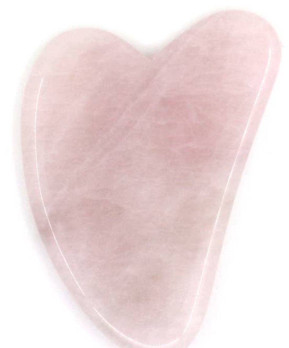 GUA SHA in quarzo rosa