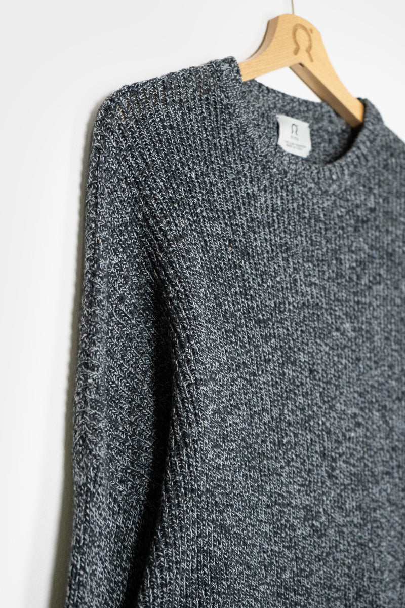 Maglia Uomo Cotone Jeans Rigenerato