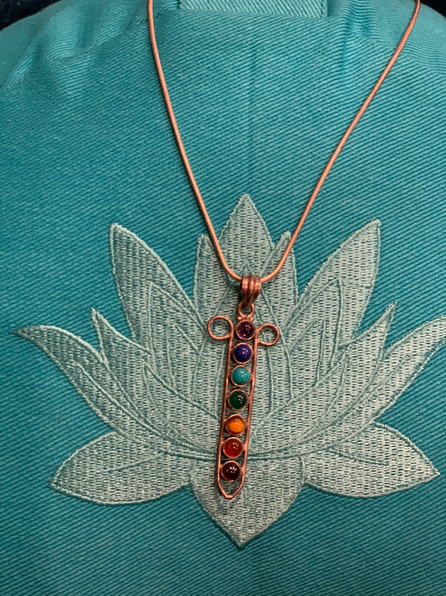 Croce CHAKRA argento