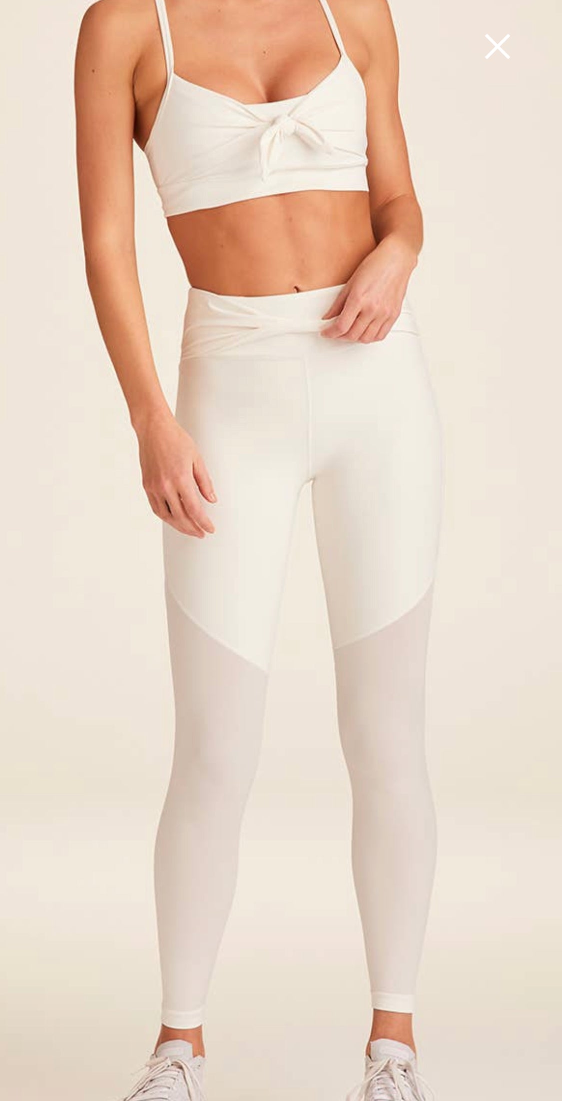 Leggings bianchi ALALA