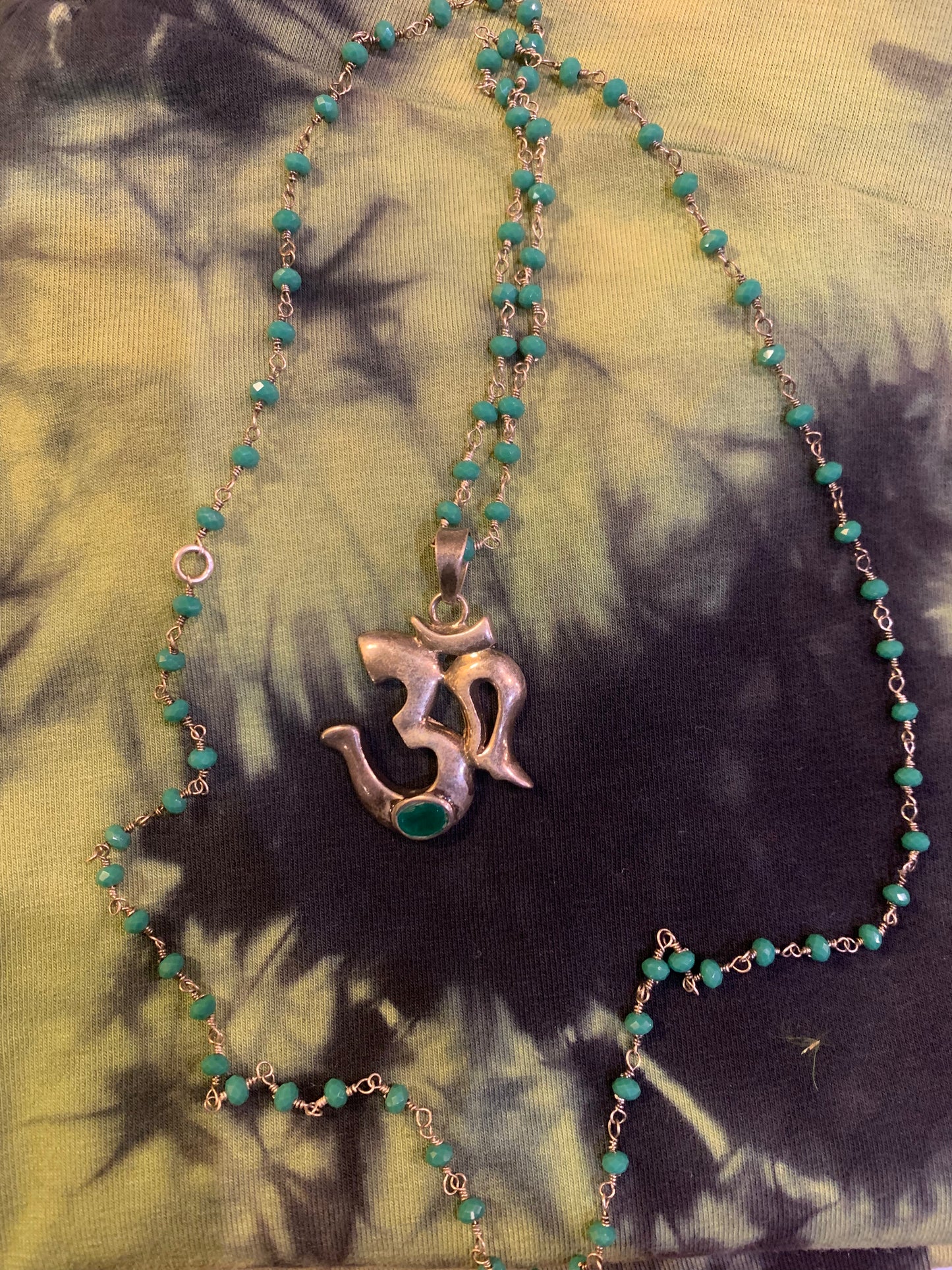 Collana OHM argento