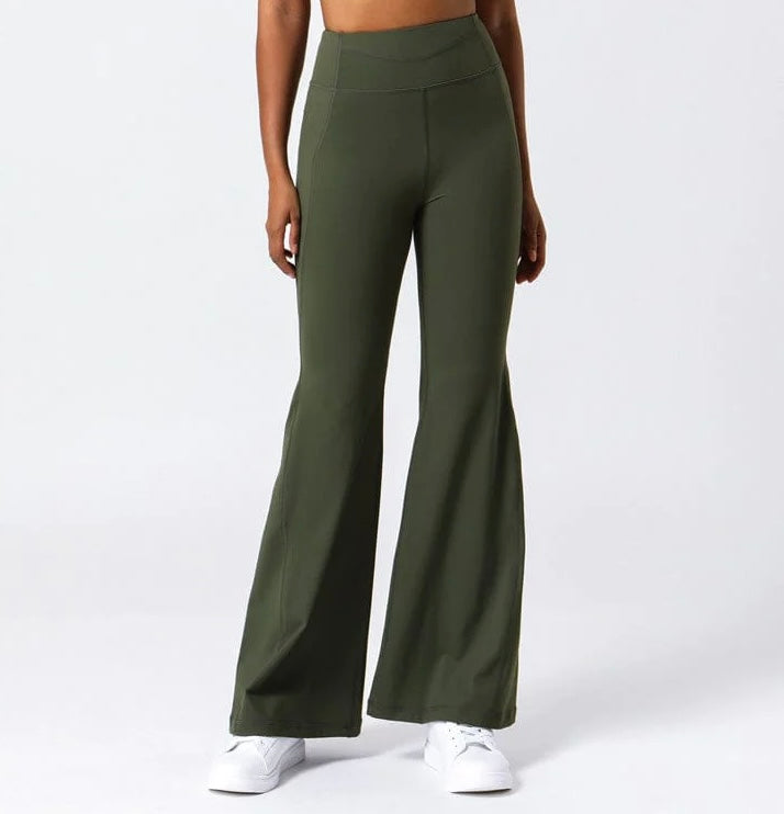 Pantalone  EVERYDAY flare a vita  alta