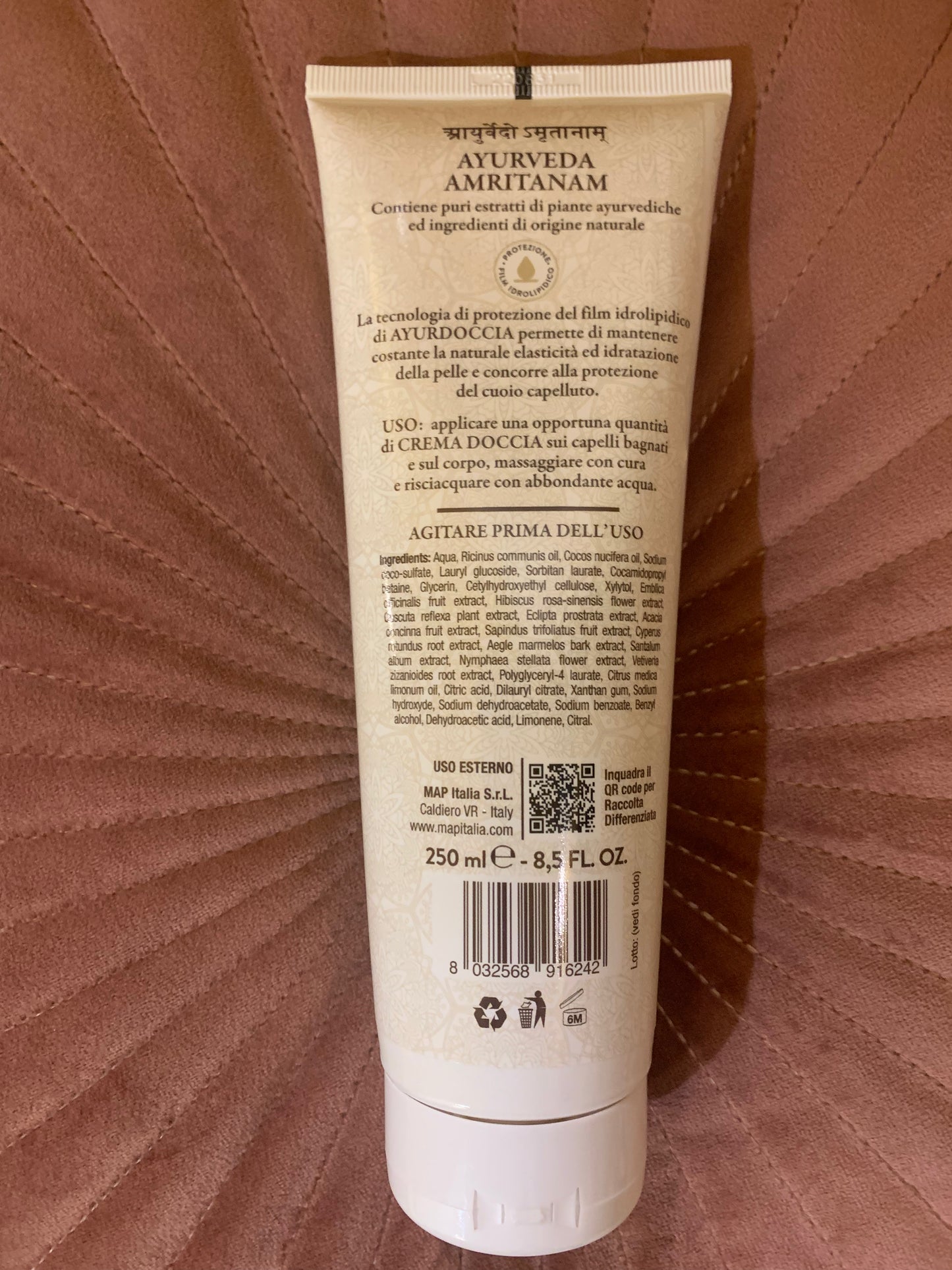 Crema doccia corpo e capelli AYURDOCCIA