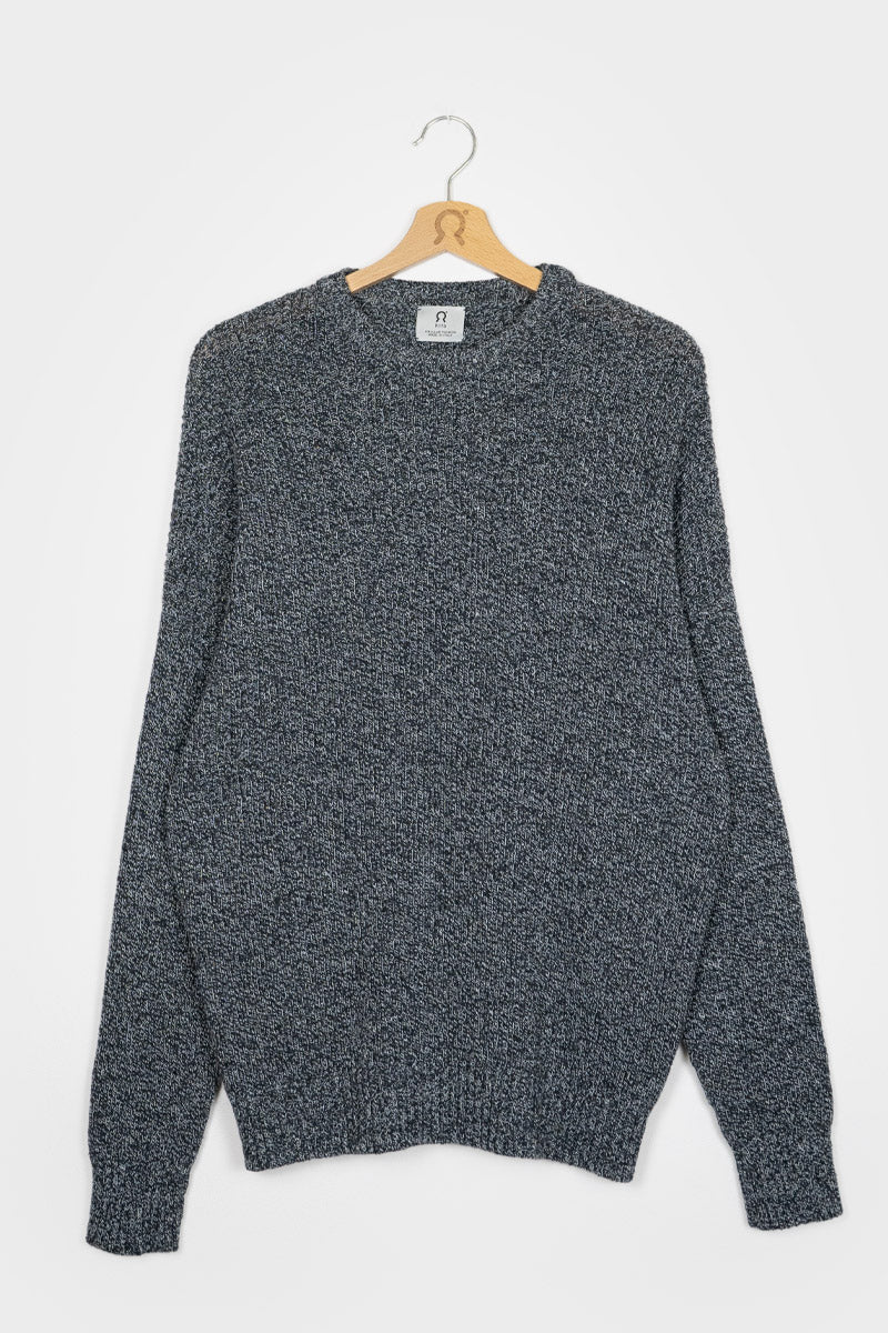 Maglia Uomo Cotone Jeans Rigenerato
